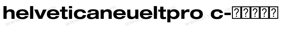 helveticaneueltpro c字体转换